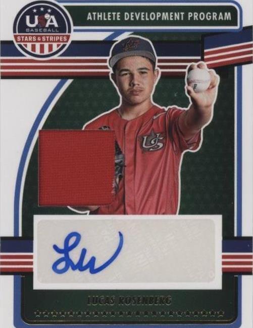 2023 Panini USA Baseball Stars & Stripes - USA Athlete Development ...