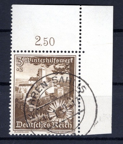 DR-3.Reich 675ER Stamped Sheet Corner (CA3515
