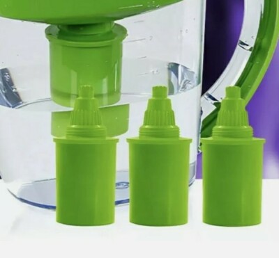 Well Blue PC Alkaline Pitcher Filter Replacement Cartridge Mineral Water Ionizer