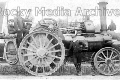 xbb-98 Sozialgeschichte, Zugmaschine, Sonntagsschulausflug, unbefestigt. Foto