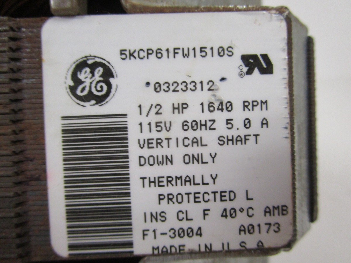 GE Washer Motor (1640RPM) WH20X10025 WH49X10040