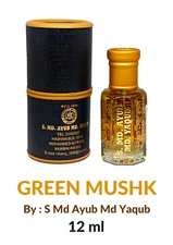 Green Mushk by S Md Ayub Md Yaqub High Quality Fragrance Oil 12 ML Free Shipping