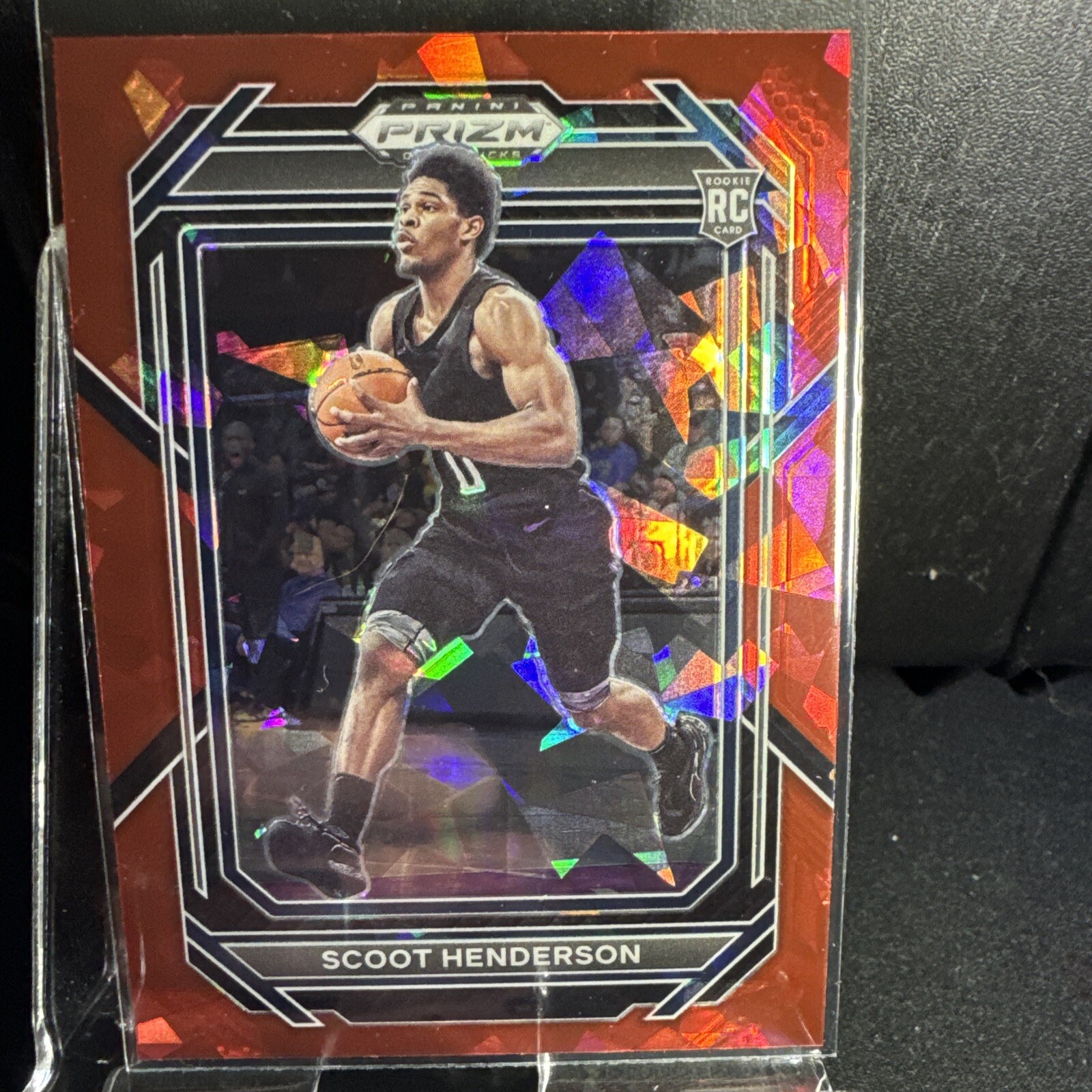 Scoot Henderson 2023 Panini Prizm Draft Picks Red Ice #24 RC