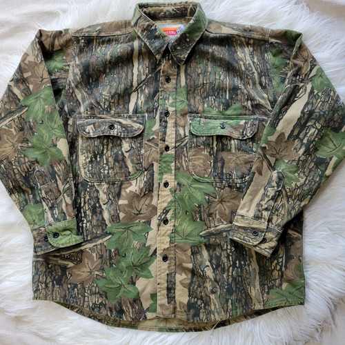 Vintage Winchester Camo Button Up Shirt 
