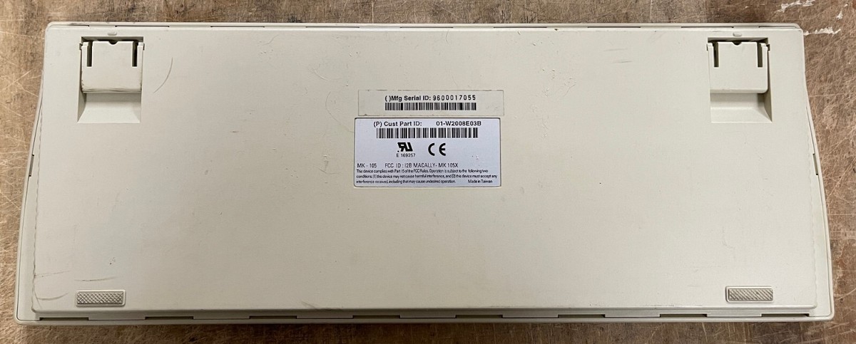 Clavier ADB Orteck 105 – AZERTY Français – Pour Apple – Occasion