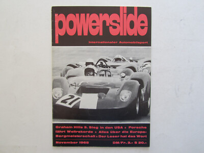 Powerslide 11/1965- GP USA - Alles über die Europa-Bergmeisterschaft - GP Kanada