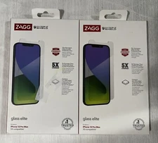 2-Pack ZAGG InvisibleShield Glass Elite Screen Protector for iPhone 12 Pro Max