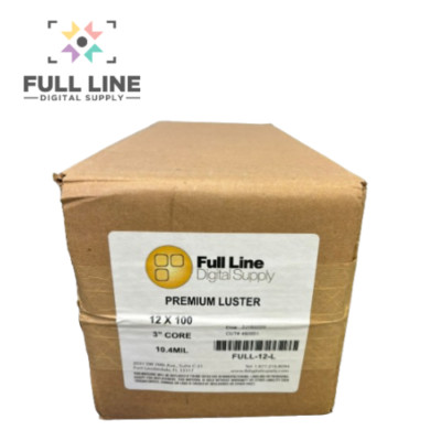 Premium LUSTER Photo Paper 10.4 mil or 260 gms- 12''x100' Roll US SELLER