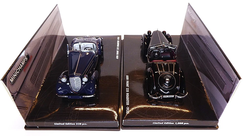 Audi 1935 FRONT 225 Roadster Auto Union color SELECTION 1/43 PMA Minichamps RARE - Image 4 of 4