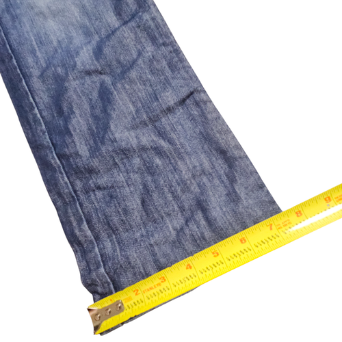 Levi's 514 Slim Straight Fit Jeans Boys 16R 28x28 Medium Wash Denim Whiskers - Picture 8 of 8