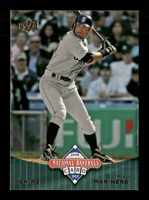 2008 Upper Deck #UD12 National Baseball Card Day Ichiro Suzuki