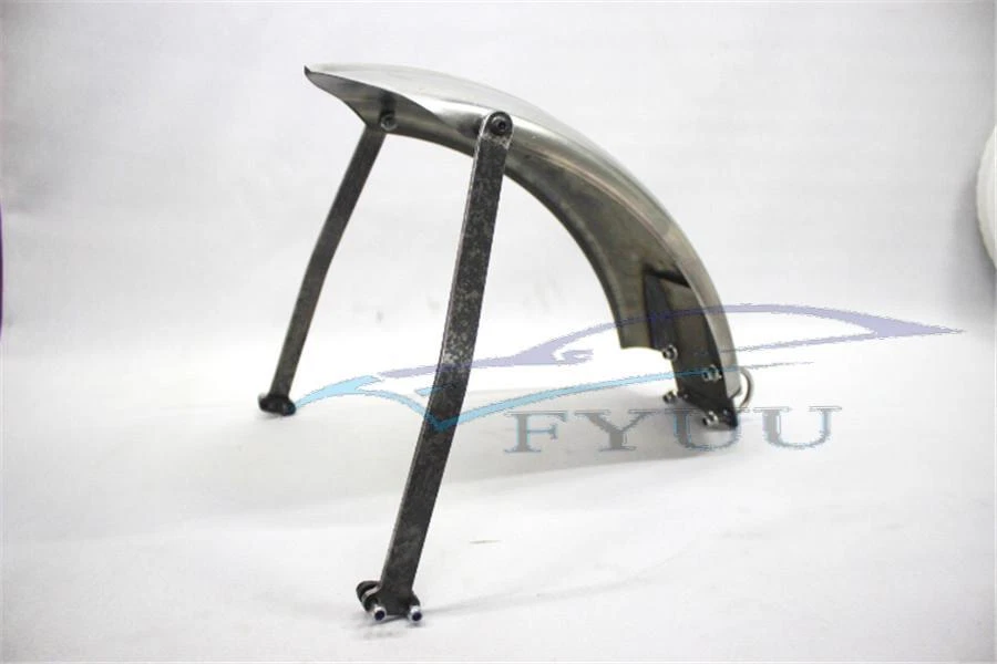 7" Wide Steel Rear Fender & Mount Kit For Honda Shadow 400 600 VLX 400 600 -USA Foto 2 de 4