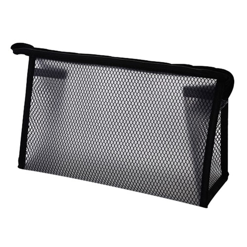 Cosmetic Storage Bag Travel Toiletry for Women Small Makeup Carrying Case Mesh