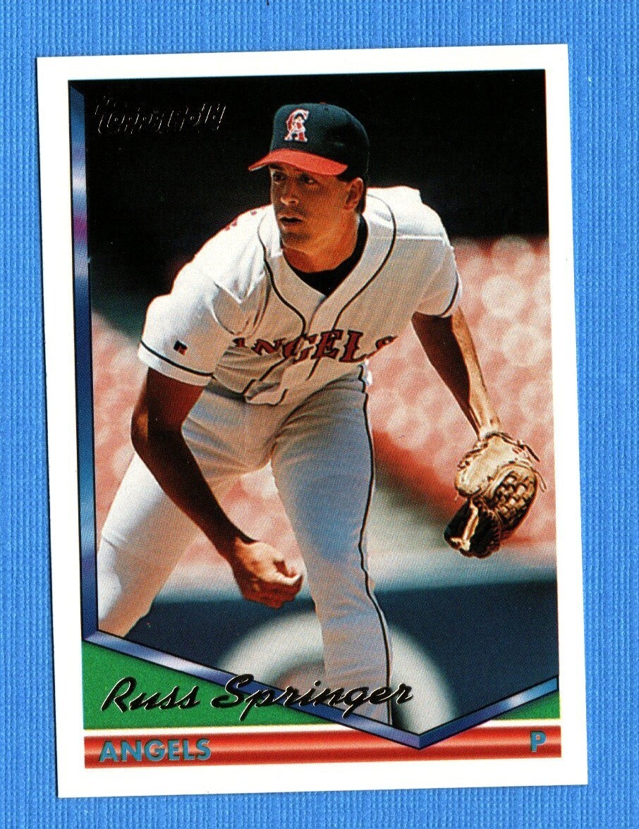 1994 Topps Gold #113 Russ Springer Angels