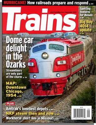 Trains - 2018, September - Dome Car Delight in the Ozarks, Hurricane Preparation