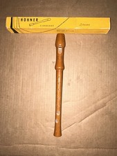 Hohner Wooden Recorder C-Descant Educator Vintage Original Box Made In Germany