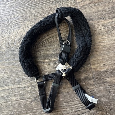 Yuppie Puppy Nylon Mesh Non-Pulling Dog Harness Black - Small