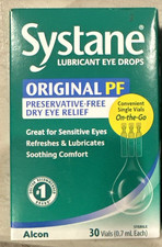 Systane Original PF Preservative-Free Eye Drop 30/CT Exp: 07/2026