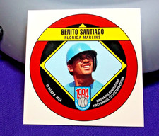 1994 BENITO SANTIAGO   Innovative Confections  SQUARE DISC PROOF nrmt or bet