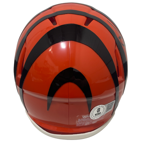 Ken Anderson Signed Bengals Speed Mini Helmet w/ 81 MVP Beckett Witness BAS COA - Picture 3 of 3