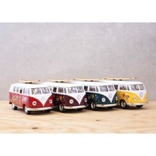 5" 1962 VW Classical Bus with Printing & Surfboard (M) Die-cast Mini Car
