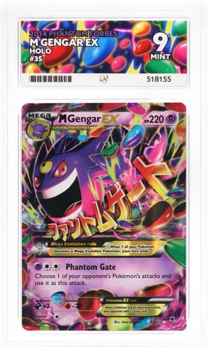 M Gengar-EX graded ACE 9 for sale on eBay