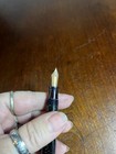 Vtg Parker Vacumatic Silver Pearl Striped Triple Rings Celluloid Fountain Pen. — photo 10