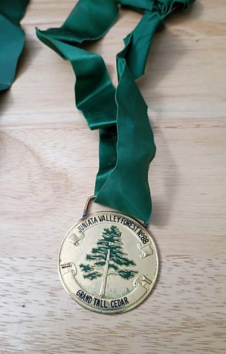 Vintage Tall Cedars Lebanon Juniata Valley Forest No. 88 GTC Medal Deputy Ribbon - Picture 2 of 18