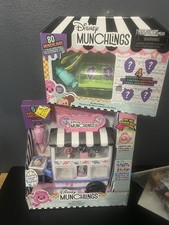 Just Play Disney Munchlings Candy Cart Playset Lot of 2