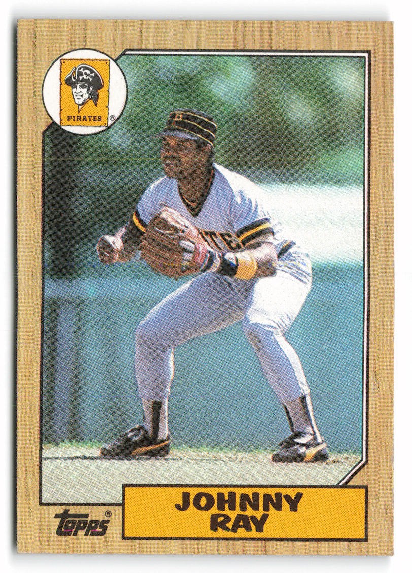 1987 Topps #747 Johnny Ray Pittsburgh Pirates