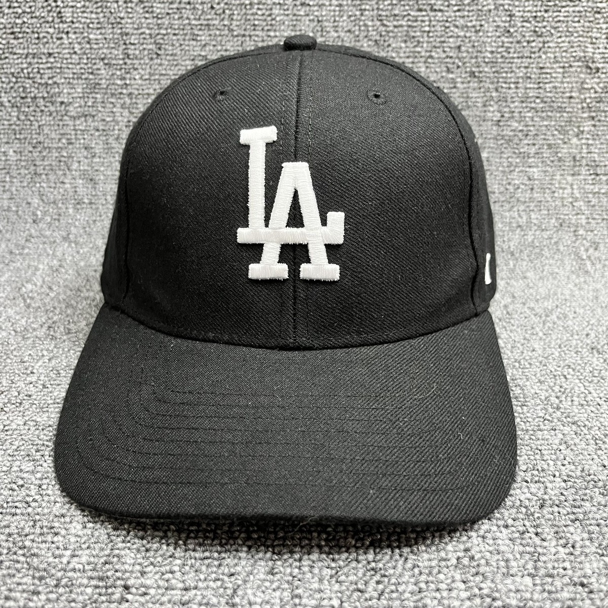 New '47 Brand Los Angeles Dodgers MVP Adjustable Hook-and-loop Baseball Cap Blac