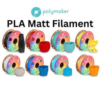PLA Matte Filament 1,75mm 1kg Panchroma Polymaker 3D Druck