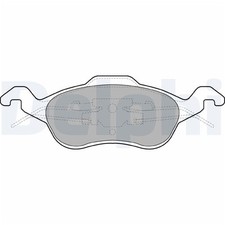 Delphi Bremsbeläge vorne für Ford Focus