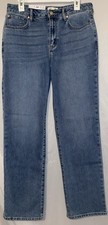 Seven7 Sz 6 Loose Straight High-Rise Fit Through Hip Jeans NWT