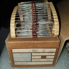 ROE SK2 VINTAGE 13R 5% CARBON RESISTORS MARSHALL AMP EQ PIHER QUALITY!  50pcs