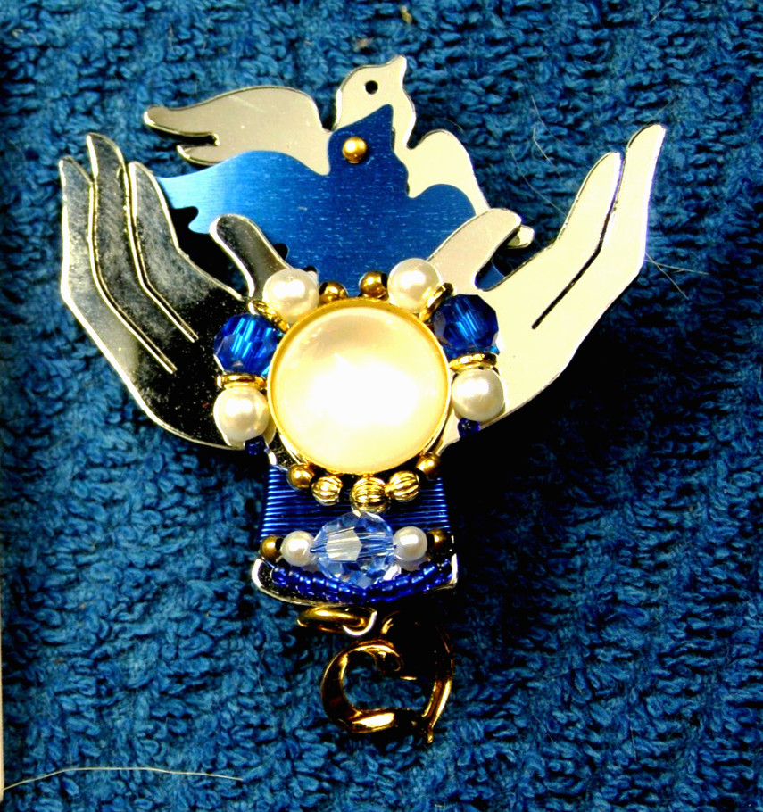 Liztech Vintage HOSPICE Pin  - Signed, Dated 2007 - image 1