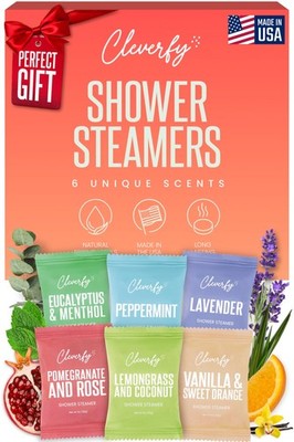 Cleverfy Shower Steamers Aromatherapy - Birthday Gifts For Women Mom Wife