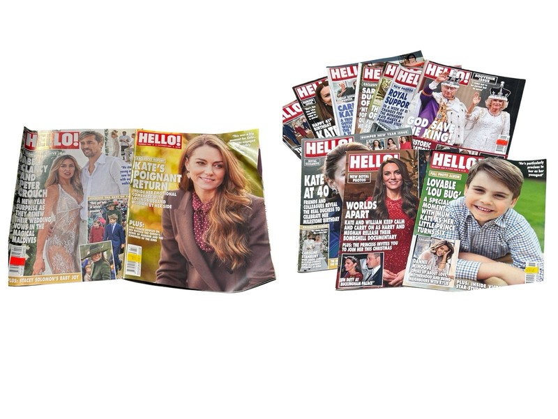 Hello Magazine 12 Royals Royal Family Coronation  Louis  Year 2022 2023 2024 GC