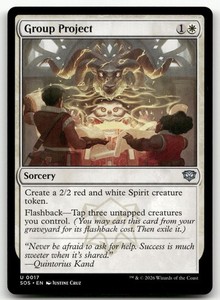 Group Project 17/444 Secrets of Strixhaven Magic: The Gathering Uncommon