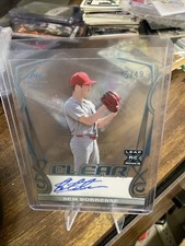 2023 leaf trinity clear Blue auto, 5/49 SEM ROBBERSE, RC