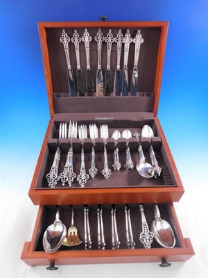 Renaissance by Christofle France Sterling Silver Flatware Service