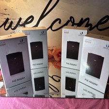 Ubiquiti POE-48-24W-G 48V 0.5A Power Over Ethernet Adapter   New In box.  4 