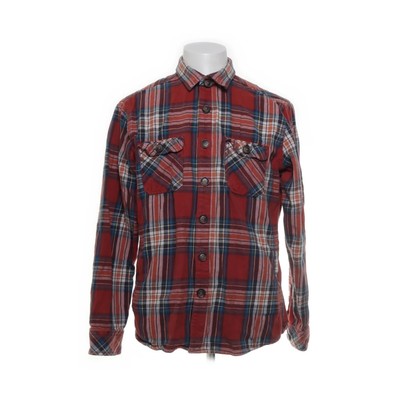 Xside, Flanellhemd, Größe: XL, Rot/Mehrfarbig, Glencheck, Flanell, Herren #WWK
