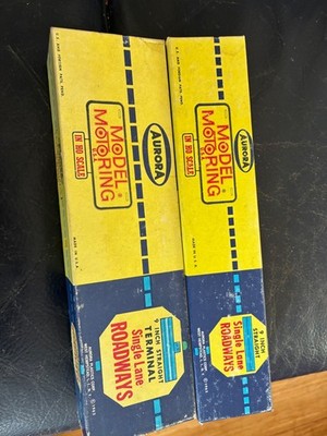 Wiefaller ams  : Aurora Modelmotoring einbahnteile boxed Neu!!