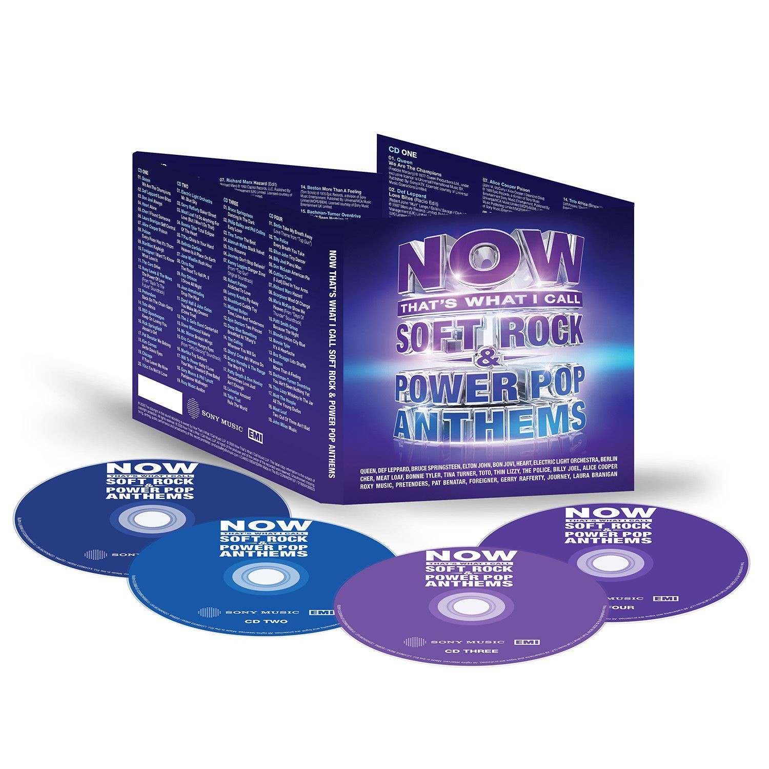 NOW That's What I Call Soft Rock & Power Pop Anthems (NOW) 4CD Album