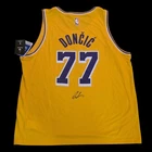 Los Angeles Lakers Luka Doncic Signed Autographed Jersey NBA Madrid PSA/DNA