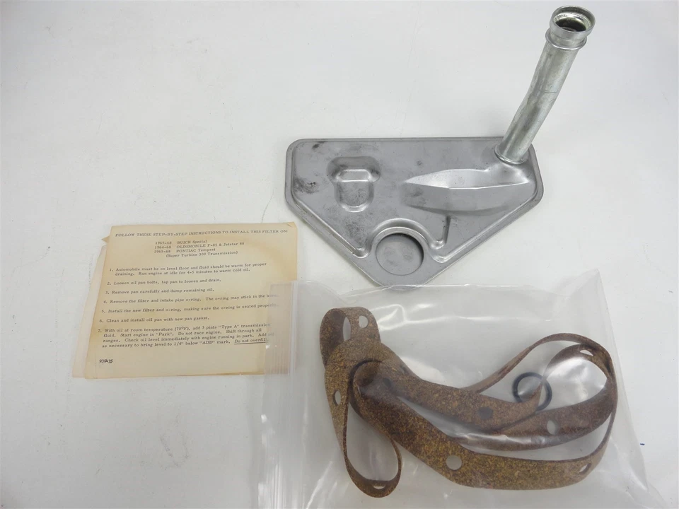 1964-1968 BUICK OLDS PONTIAC TRANSMISSION OIL FILTER 1374649 PF-170 NOS NORS NEW - Image 4 of 4