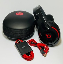 Beats Studio WIRED Over Ear Headphones Noise Cancelling- Black Glossy W/case