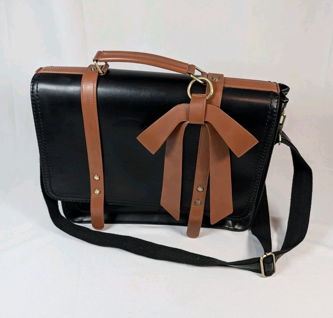 ecosusi classic bow briefcase ecosusi messenger bag