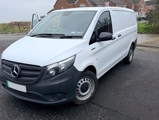 2023 (73 reg) Mercedes Evito 116 Larger 66kWh Progressive Auto L2 (LWB) Electric